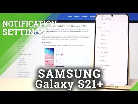 List of all Notification Sounds on Samsung Galaxy S21+ Played in One Video - Video Guide