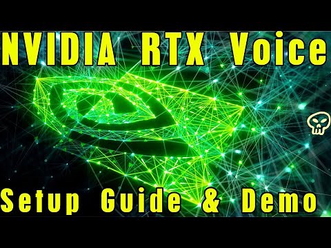 NVIDIA RTX Voice Demonstration & Setup Guide