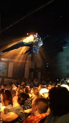 🐉 Untrainable Dragon Full Live Show Teaser 🔥 Epic Universe Universal Orlando Resort #httyd