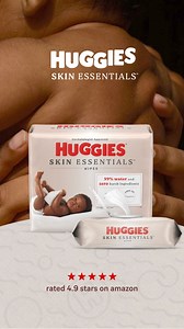 14 reactions | Your baby's sensitive skin deserves the *ultra* plush treatment. Huggies® Skin Essentials™ wipes are our thickest wipe. | Huggies | Facebook