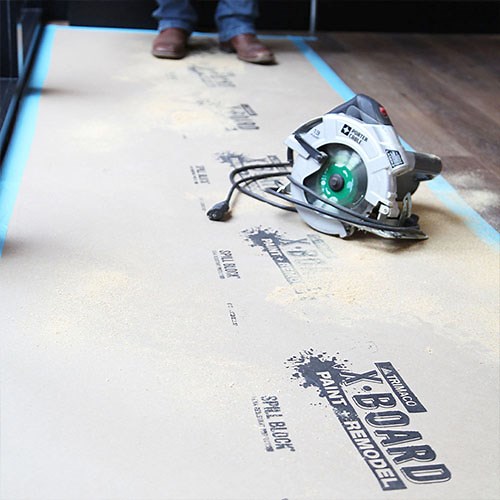 Breathable Floor Protection - X-Board® Paint + Remodel | Trimaco
