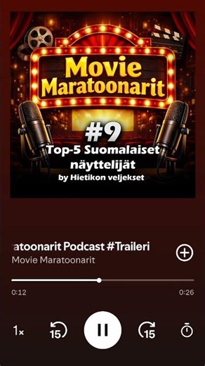 Jakso 09 I Top-5 Suomalaiset näyttelijät I Traileri-1