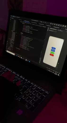 Creating a log out button in my application.. #pyf #mobile_application #form #backend #technology #frontend #tailwindcss #php #javascript #vscode #tailwindcss