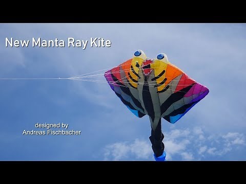 Stunning new Manta Ray kite