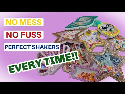 NO FUSS, NO MESS!! PERFECT SHAKERS EVERY TIME!