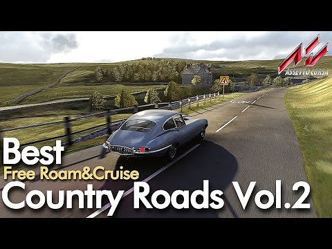 BEST Country Roads VOL.2 2021 | For Free Roam and Cruise | Assetto Corsa Open World Mods
