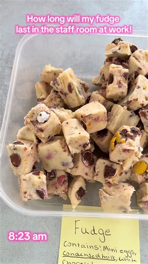 Delicious Fudge Recipe with Mini Eggs