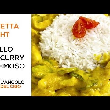 POLLO AL CURRY CREMOSO - Ricetta facile - @angolodelcibo