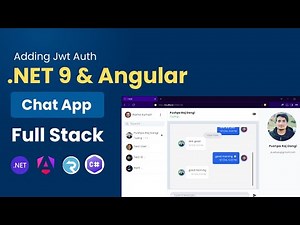 .NET 9 & Angular 19 Chat App | Adding JWT Authentication with Service Containers