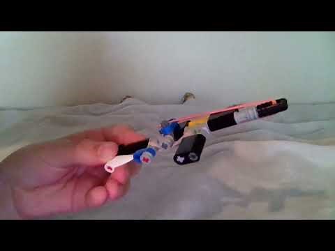 Lego: Miniature M16 Assault Rifle - (Working) + Instructions