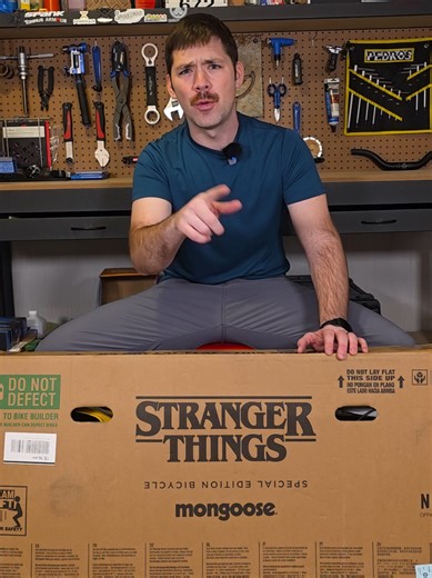 To open or not to open??? #BMX #mongoose #strangerthings #max