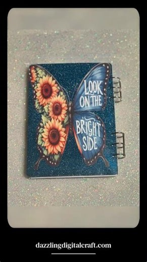 Notebook Blue Butterfly