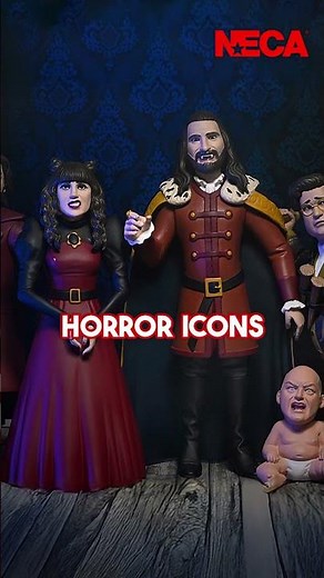 🧛 NEW NECA What We Do In The Shadows Toony Terrors 2025 #neca #actionfigures