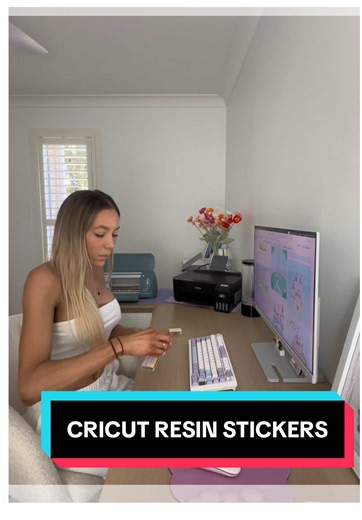 Easy Guide to Making Resin Stickers with Cricut