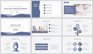 Minimal Clean Graduation Defense Powerpoint Template - Etsy Australia