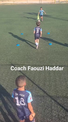 U8 Passing/ oriented control /ball driving التحكم الموجه/التمرير #football #coaching #fitness #motivation #soccer #messi #hilal #qatar #saudia #foot #futbol #music | FA Spécifique coaching Football