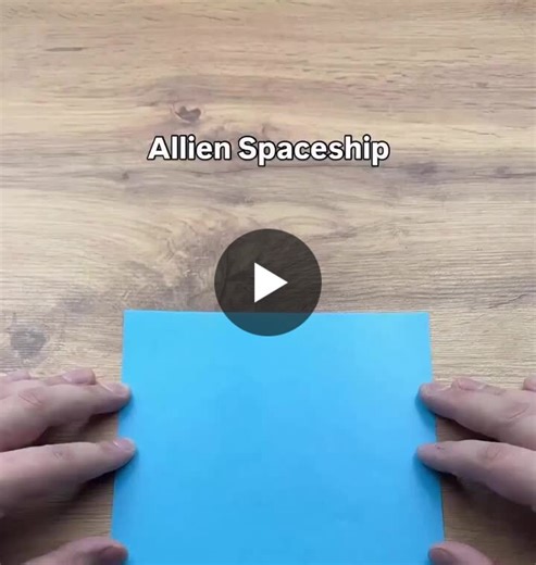 Create your own Alien Spaceship with paper! 👽🛸 This fun origami tutorial is easy to follow and perfect for kids, beginners, and space lovers. Fold, shape, and bring your futuristic spaceship to… | Origami DIY