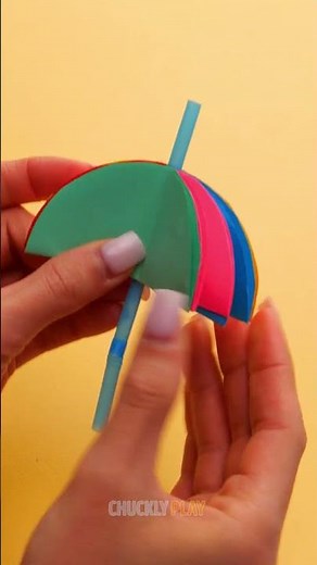 Barbie’s Tiny Umbrella Makes Playtime Extra Magical! 🌂🎉 #diy #toy