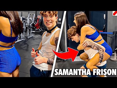 Samantha Frison & Il Rosso In Palestra!🏋️‍♂️