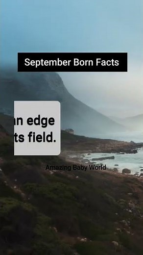 September Born People Facts & Personalities | #Shorts | Amazing Baby World Official