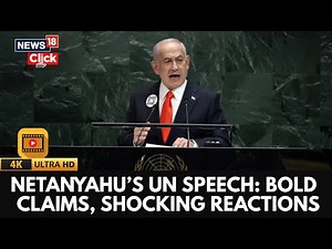 Netanyahu Calls Palestinian Recognition 'disgraceful', As Dozens Walk Out Of UN Speech | 4K | N18G