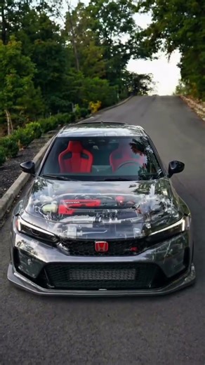 Modification Honda Civic Type R With Transparant Body