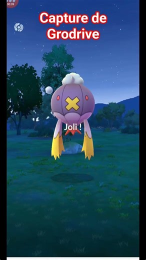 Pokemon go #69 (Capture de Grodrive)