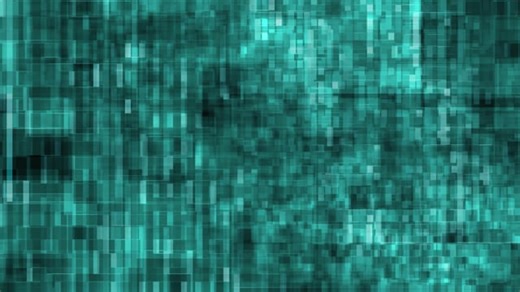 Turqoise Pixels Pixels Pixelated Background Free Stock Video