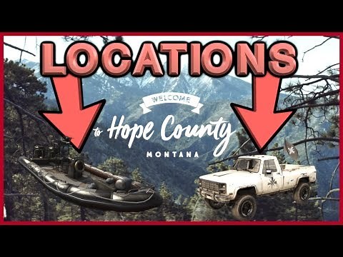 Destroy Eden's Gate Trucks/Boats (Far Cry 5)
