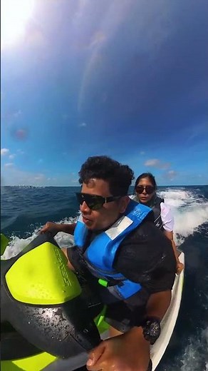 Jet Ski With Wife in Maldives ❤️ #irfansview