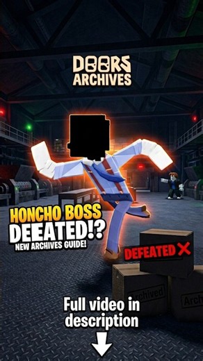 DOORS Archives: HONCHO Guide #shorts #robloxsdoors