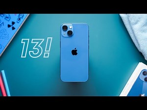 iPhone 13 Blue Colour Unboxing & Impressions!
