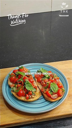 🔥 Authentic Italian Bruschetta Recipe | Crispy, Fresh & Better Than Restaurant! 🇮🇹
