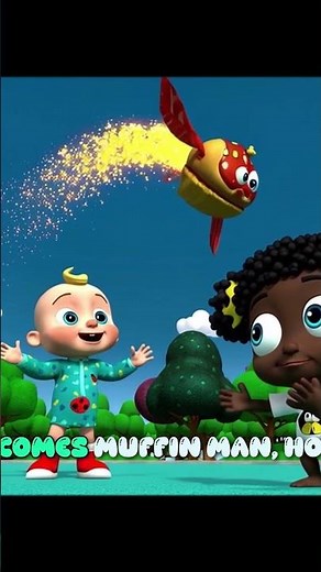 The Muffin Man! Superhero Adventure - CoComelo Song for Baby and Kids