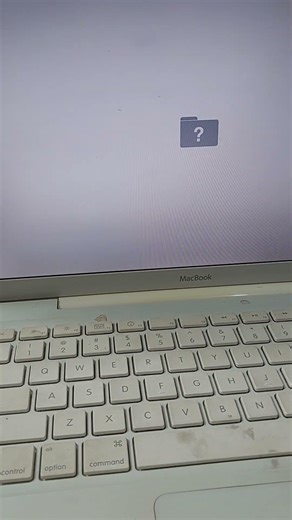 Macbook Question Folder Icon Error #reels #laptop #macbook #reelschallenge #reelsshorts