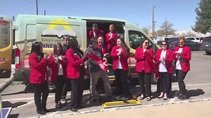 Ector County Library hosts ribbon cutting for Words of Wheels Mobile Sprinter Van