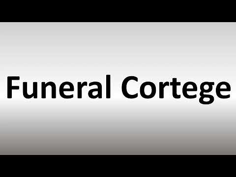 How to Pronounce Funeral Cortege