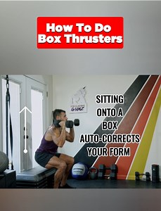 BACK TO BASICS- DAY 39: Thrusters #Fitness #Workout #Gym #FullBody #FullBodyWorkout #FatLoss #Cardio | BJ Gaddour