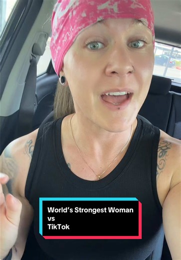 Hi I’m Erin 👋🏼 professional strength athlete and 4x World’s Strongest Woman…I guess I’m not “new” to TikTok, but I’ve never really used it consistently lol. But I’m ready to change that! Cause I think I’ve got a pretty interesting life and perspective to share ☺️ • Let me know in the comments what sort of content you’d wanna see…I’m an open book 🤓 • • #strongman #strongwoman #strengthathlete #chickswholift