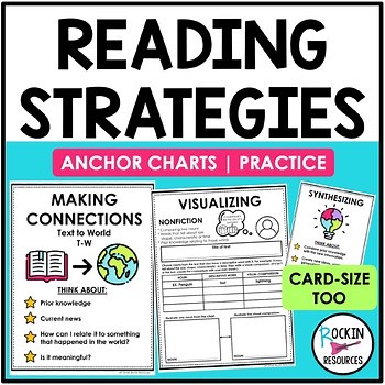 Reading Comprehension Strategies, Reading Strategies Posters, CRITICAL THINKING