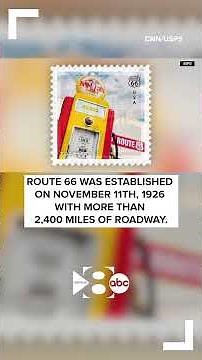 New USPS stamps celebrate 100 years of Route 66