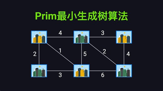 Prim最小生成树算法