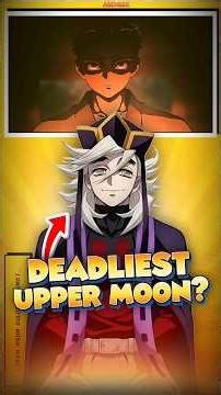 Why DOMA is the Deadliest Upper Moon! ❄️ #demonslayer