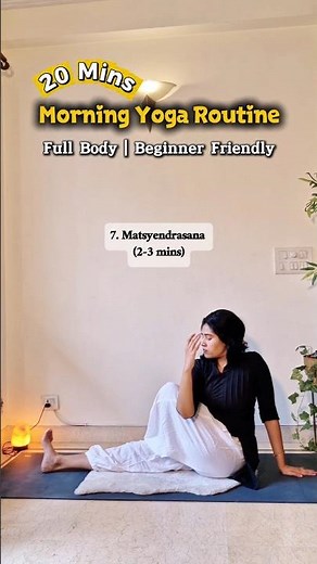 20 Min Morning Yoga Routine 🌿 Full Body Stretch & Mobility Routine