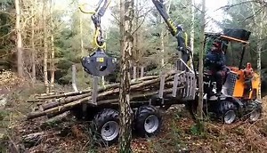 1.5K views · 27 reactions | WATCH: Low Impact Forestry LTD's new Logbullet mini forwarder at work. Read about it here: https://www.forestryjournal.co.uk/features/18195504.biting-bullet/ | Forestry Journal | Facebook