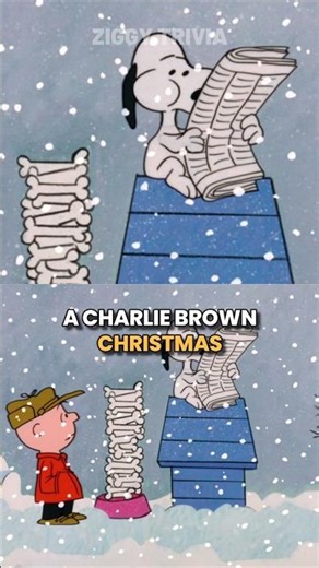 Did you know that of A CHARLIE BROWN CHRISTMAS...