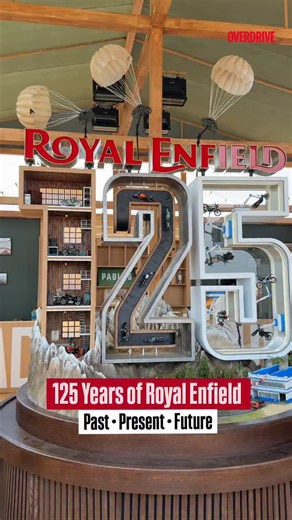 OVERDRIVE on Instagram: "125 years of Royal Enfield. Here at Motoverse, we take a look at how the story has evolved from early years to today and the direction ahead. #Motoverse2025 #RoyalEnfield #RE125Years #REHistory #PastPresentFuture #125YearsOfRE"