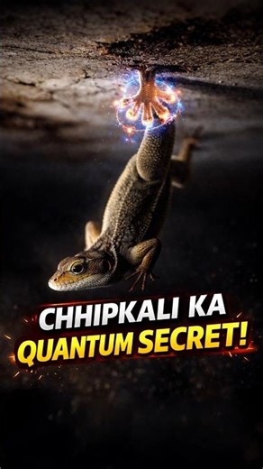 Chhipkali ka Quantum Secret 🤯