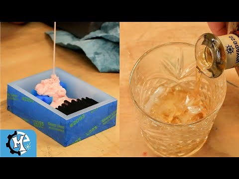 MAKING CUSTOM ICE CUBES | USING SILICONE FOR THE FIRST TIME