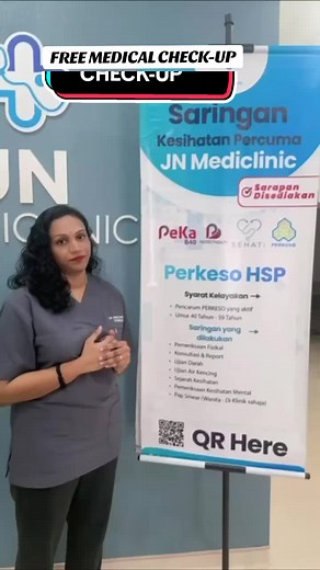 FREE MEDICAL CHECK-UP (PEKA B40 / PERKESO) 📢📢 Let's check your eligibility , do not miss this opportunity ! 😊 #FreeMedicalCheckUp #FreeMedicalCamp #jnmediclinic #selayangmulia #selayangbaru #batucaves #FreeBloodTest #freeurinetest #freepapsmeartest #mentalhealth #klinikelmina #saringankesihatanpercuma #ElminaCentralPark #selangor #sriramartemple #dewanserbagunaselayangmulia #pangsapuriselayangmulia